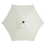 6 Bones Umbrella Replacement Canopy Without Stand 2m Parasol Umbrella Cover Waterproof UV Protection for Outdoor Beach Garden