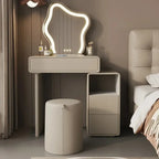 Postmodern Gray Vanity Table Storage Aesthetic Cabinet Drawers Dresser Organizer Salon Beauty Salon Penteadeira Hotel Furniture