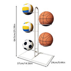 Multi-Layer Children Basketball Storage Rack Ball Football Storage Basket Placed Rack Kindergarten Volleyball Stand Holder