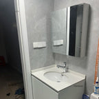 Bathroom Wall Mounted Mirror Cabinet Modern Smart Bathroom Cabinets with Mirror Creative Bathroom Storage Cabinet Home Furniture