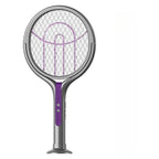 Multi functional 2-in-1 mosquito killer lamp angle retractable mosquito swatter USB rechargeable mosquito swatter bat swatter
