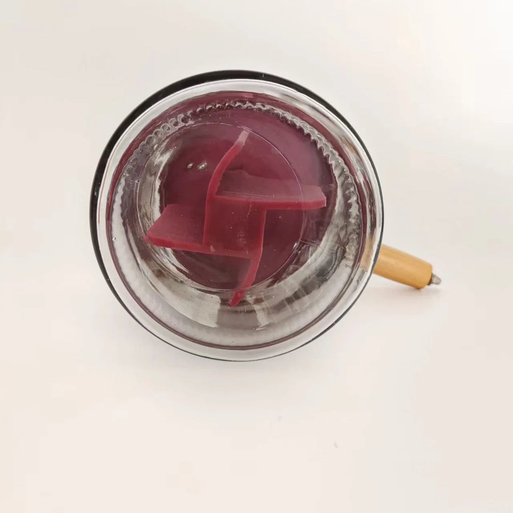 Butter Churner Manual Butter Maker Food Mixer Glass+silicone Stirring Tool Homemade Silicone Wheel Kitchen Gadgets 1L/1.5L
