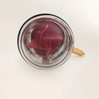 Butter Churner Manual Butter Maker Food Mixer Glass+silicone Stirring Tool Homemade Silicone Wheel Kitchen Gadgets 1L/1.5L