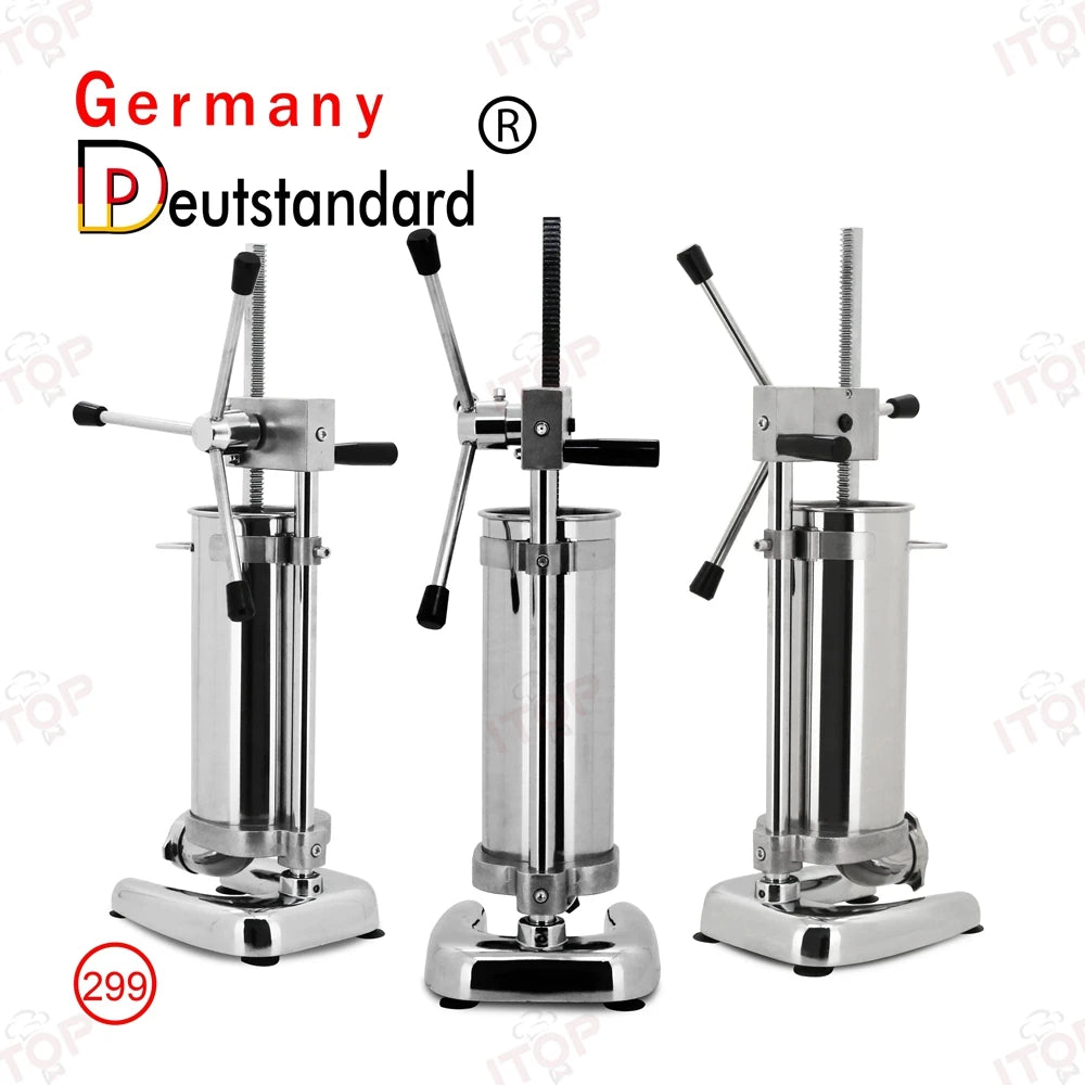 ITOP 2/3L Small Spanish Churros Maker With 5 Nozzles Mold Churro Machine Churro Extruder Churro Press