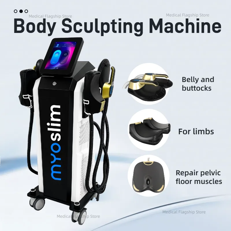myoslim Professional body shaping Machine 6500W radio frequency weight loss machine fat reduction electromagnetic technology