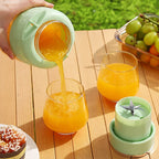 2025 800ML High-capacity Electric Blenders 6/12 Blades 1200mah Juice Maker Blender Cup Smoothies/Ice Fruits/Nuts Blender Bottle
