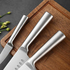 5-piece kitchen knife set stainless steel sharp chefs peeler suitable for professional cooking utensils in homes and restaurants