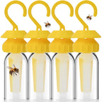 1/20pcs Garden Plastic Fruit Fly Trap Killer Anti Pest Insect Wasp Control Attracting Trapping Drosophila Hanging Trap Catcher