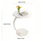 Coffee Tables Light Luxury Side Table Round Flower Bedside Table Bedside Home Study Desk Auxiliary Desk Living Room Furniture