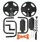 DIY Hose Reel Portable Water Pipe Storage Rack Single Arm Pipe Coiler Garden Supplies