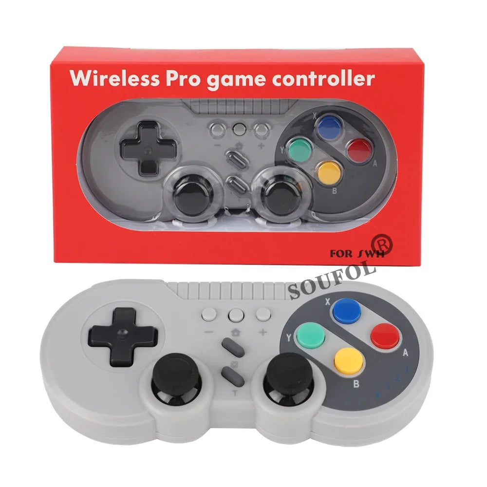 1/2PCS New Retro Wireless Game Console Mini Video Console with Game Player Wireless Game Controller for Switch 2 & Windows PC