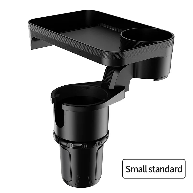 Rotating Fixation of Car Water Cup Groove Dinner Plates Coffee Water Cup Holder on-board Drinks Coffee Pot Cup Plate Set Holder
