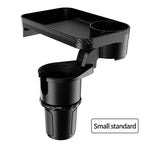 Rotating Fixation of Car Water Cup Groove Dinner Plates Coffee Water Cup Holder on-board Drinks Coffee Pot Cup Plate Set Holder