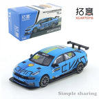XCARTOYS 1:64 Lynk&Co Racing No.68.100 WTCR 2022 Car Alloy Toys Motor Vehicle Diecast Metal Model for Children