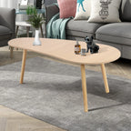 Tea table, small apartment, Nordic living room, modern minimalist cream style bedroom, simple rental house, small table
