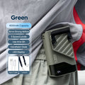 Mini 4000mAh Travel Wearable Waist Fan 5 Wind Speed Camping Outdoor Po
