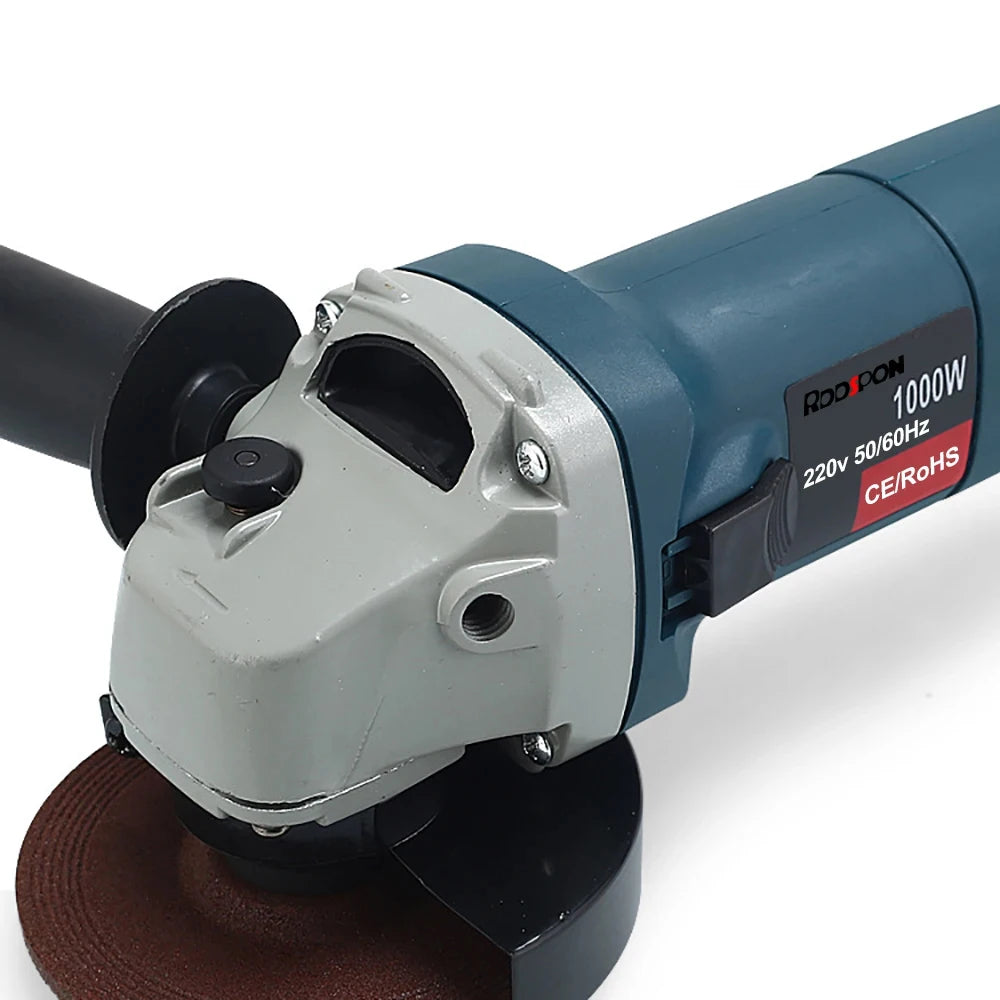 1000W Mini Polishing Machine Diamond Cutting Grinder 100mm 125mm 6 Speeds Electric Grinding Cutting Polishing Power Tool