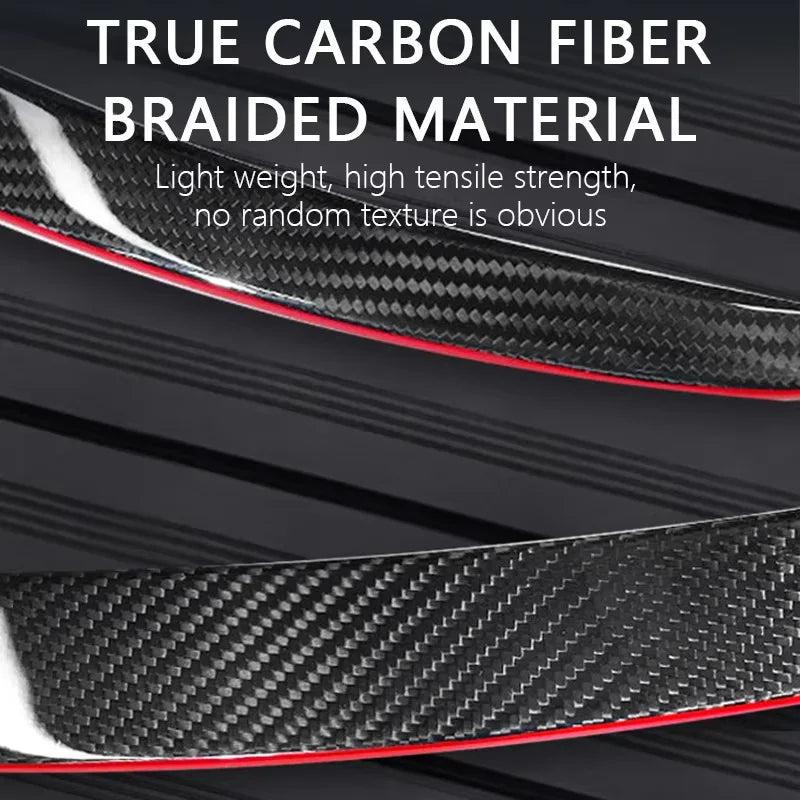 For Tesla Model 3/Y/S/Highland Spoiler Real Carbon Fiber Original High Performance Auto Trunk Tail Wing Car Exterior Accessories