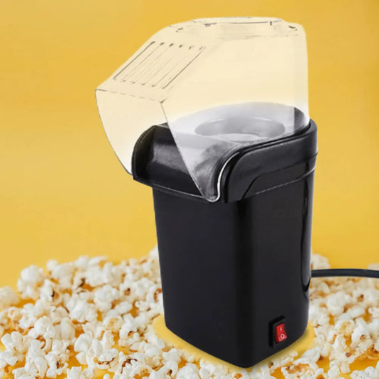 1200W Popcorn Machine High Popping Rate Hot Air Popcorn Popper Fast Electric Hot Air Popcorn Maker for Home
