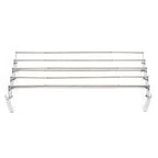 Retractable Adjugtable Towel Rail Rack Holder Wall Mounted Socks Drying Rack Laundry Hanger Wall-Mounted Expandable Folding