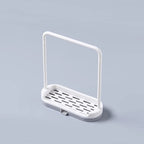 Kitchen Storage Rack Dishcloth Hanging Rack Towel Sponge Drain Racks Bathroom Soap Holder Sink Desktop Organizer