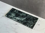 Luxury Marble Bath Set: Shampoo Bottles, Tray & Canister Organizer, Natural Stone Accessories for Home & Hotel Bathroom Decor