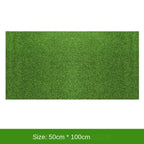 Durable Green Grass Mat Green Turf DIY Micro Landscape Artificial Lawns Carpets Fake Sod