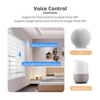 Zemismart Matter Over Thread Smart Roller Shade Blinds Motor Built in Battery for 38mm Tube Homekit Google Home Smartthings App