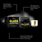 Glass Polish Power Auto Windshield Glass Window Scratches Repair Tools Cerium Oxide Power Car Detailing Maintenance