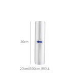 Household Food Saver Vacuum Bag Storage Bags Machine Film Sealer Vacuum Packer Saran Wrap Food Fresh Long Keeping 1 Roll