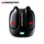 Monster MQO22 TWS Bluetooth Earphones Clip Design Touch HD Call With Mic Headphones Sports Gaming Headset
