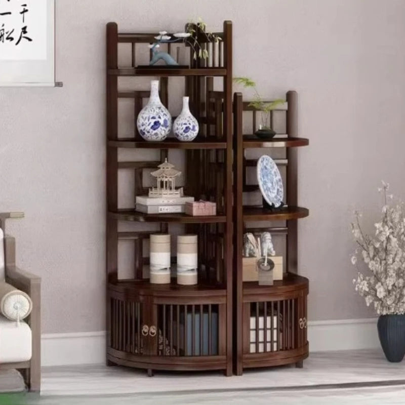 Wall Mounted Multi-Functional Corner Shelf Cabinet Storage Organizer for Kitchen Home Office Space-Saving Rack with Easy Install