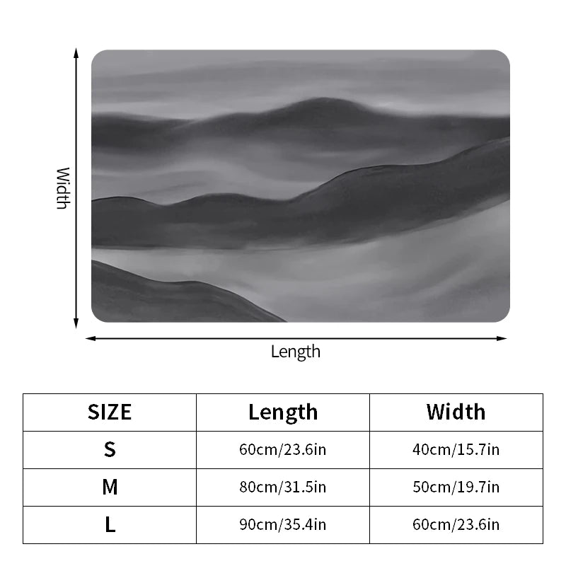 Modern Bathroom Mat Diatomite Bath Mats Non-slip Bathtub Side Rugs Marble Pattern Shower Rug Super Absorbent Carpet Home Decor