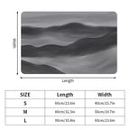 Modern Bathroom Mat Diatomite Bath Mats Non-slip Bathtub Side Rugs Marble Pattern Shower Rug Super Absorbent Carpet Home Decor