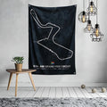 Ft Formula 1 Imola Monaco Circuit F1 Flag Polyester Digital Printing for Garage Wall Art Out Door Decoration With Grommets