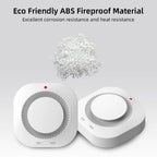 PGST Wireless Smoke Detector 433MHz Fire Alarm Sensor Home Security Alarm System Connects to Alarm Host