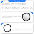 Myopia Lens Protection VR Eyeglass for Quest 3S Prescription Lenses Anti Blue Quest 2 Myopia Lens VR Glasses Accessories