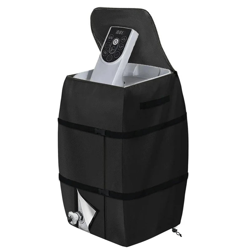 Hot Tub Spa Heater PumpCoverInflatable Hot Tub PumpCoverSuitable for Most Hot Tub SpaHeater Pump on Market （only cover）