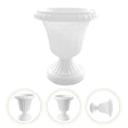 Durable Plastic Roman Column Planter Decorative Flower Pot Balcony Planter Home Decor Planters Garden Supplies Household Flower