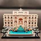 IN stock 1880Pcs MOC 21062 Trevi Fountain Of Roman Fontana   Building Blocks World  Street View Home Decor Gifts ﻿