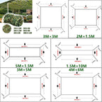 Bulk Roll Sunshade Camouflage Mesh Nets Shade Sails for Hunting Camping Shooting Military Theme Party Decorations