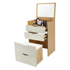Modern Vanity Desk Vanity Desk With Makeup Stool Makeup Vanity Table  For Homes, Apartments, Dormitories 40*48*80cm