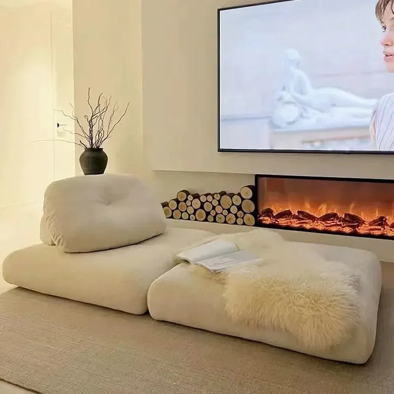 Single Sofa Bed Recliner Lounger Convertible Tatami Sofas Sets Tiny House Relaxing Giant Pouf Luxury Comfort Bedroom Furniture