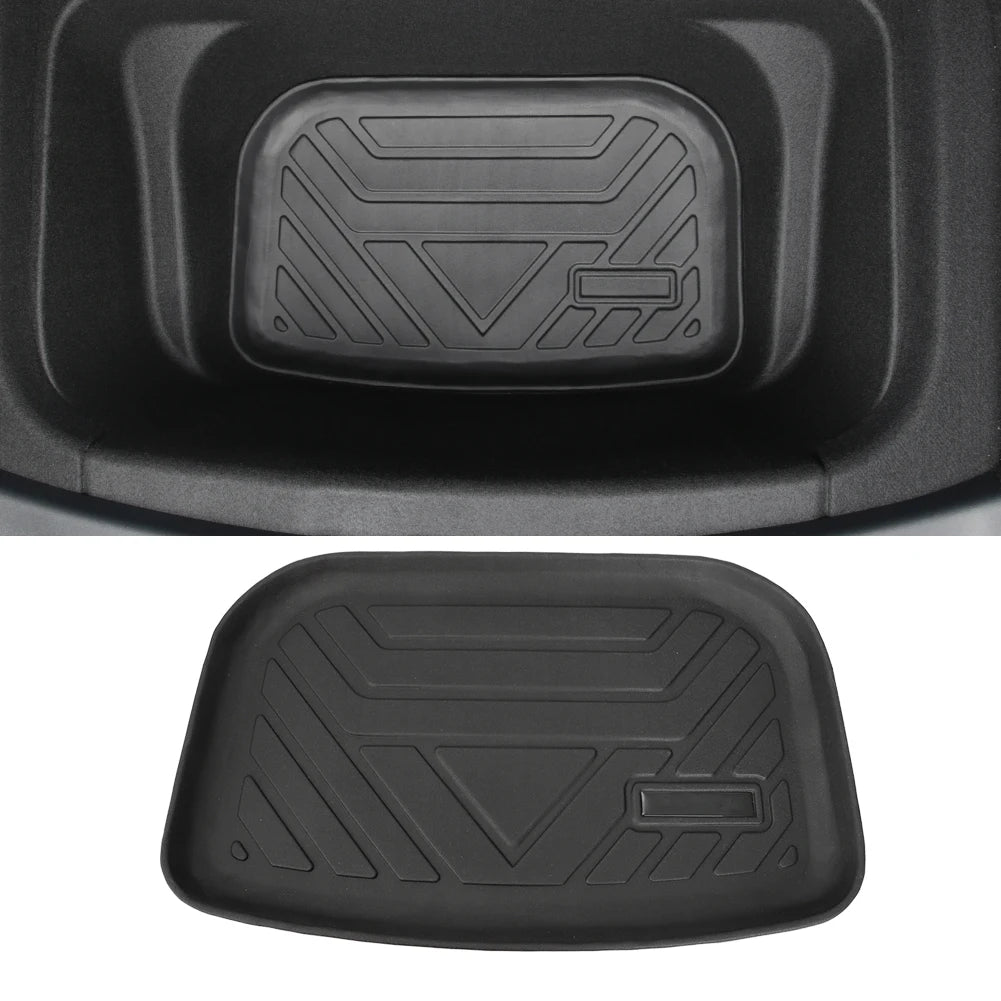 Trunk Mats for 2019-2023 Tesla Model Y TPE Trunk Cargo Tray Front Rear Trunk Frunk Storage Waterproof Protective Pad