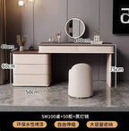 Minimalist Storage Vanity Table Nordic Wooden Luxury Salon Bedroom Dresser Space Saving Beauty Meuble Coiffeuse Furniture