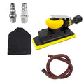70mmx198mm pneumatic track sanding machine, square air sanding machine, car putty metal polishing machine