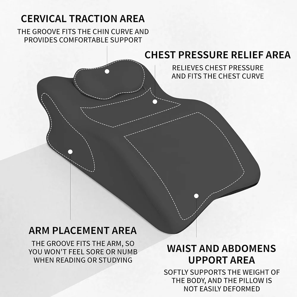 Ergonomic Bed Wedge Pillow