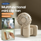New Multifunctional Desktop Clip Fan Detachable Base 1000mAh 3 Wind Sp