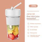 New Electric Fresh Juicer Powerful Crushed Ice Wireless Mini Portable Blender Bottle Juice Extractors Smoothie Mixer Cup
