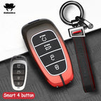 3 4 Buttons New Car Smart Key Case Cover For Hyundai N Performance Tucson Solaris Sonata Hybrid NEXO NX4 Santafe dn8 Accessories